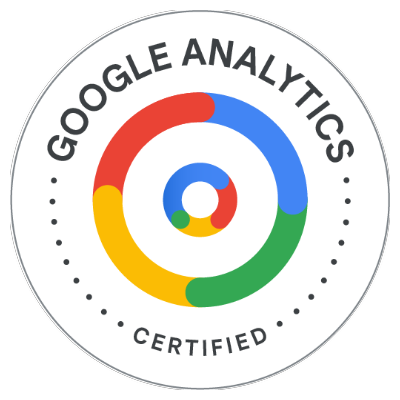 Analytics Selo de certificação do Google — Analytics